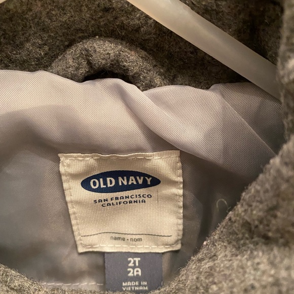 Girls’ Old Navy Peacoat  Size 2T - Picture 4 of 4